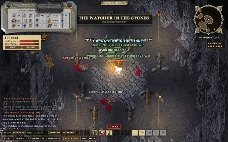 The Watcher in the Old Ring