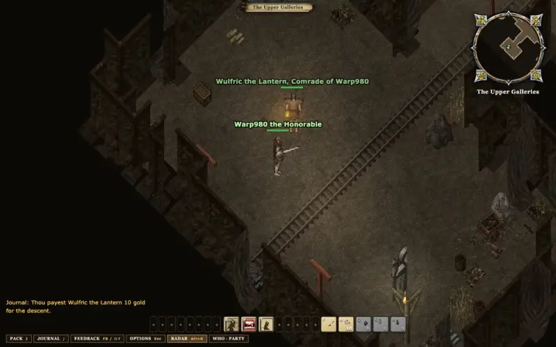 The Workings, first stratum of the Warden's Deep