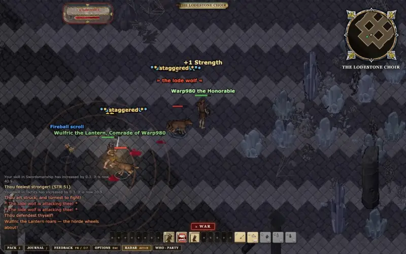 The Lodestone Choir, final stratum of the Warden's Deep