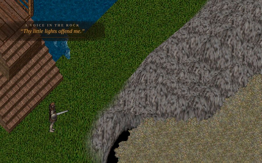 The Warden speaks before he strikes