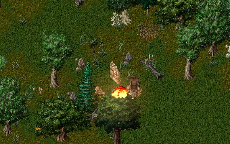 The South Watch burning on Long Hill