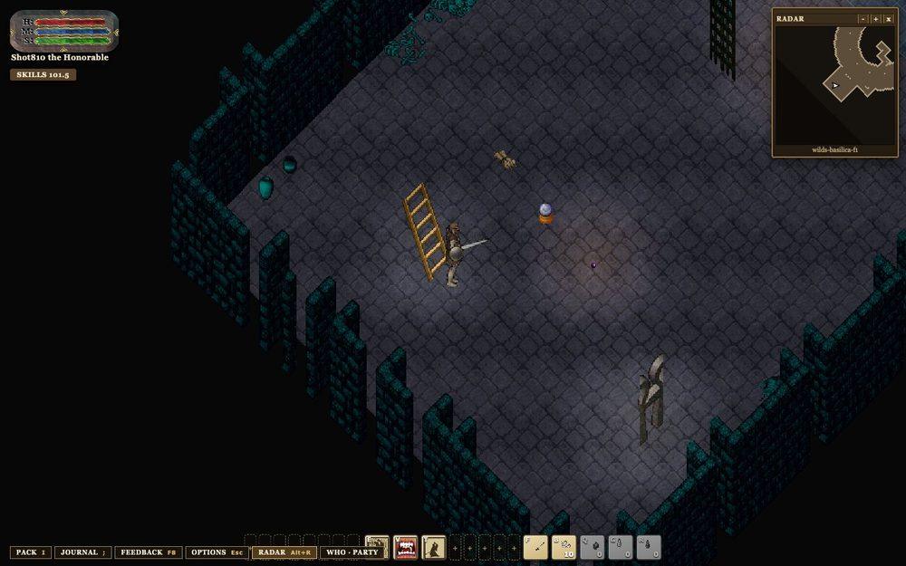 The Drowned Basilica, in the game