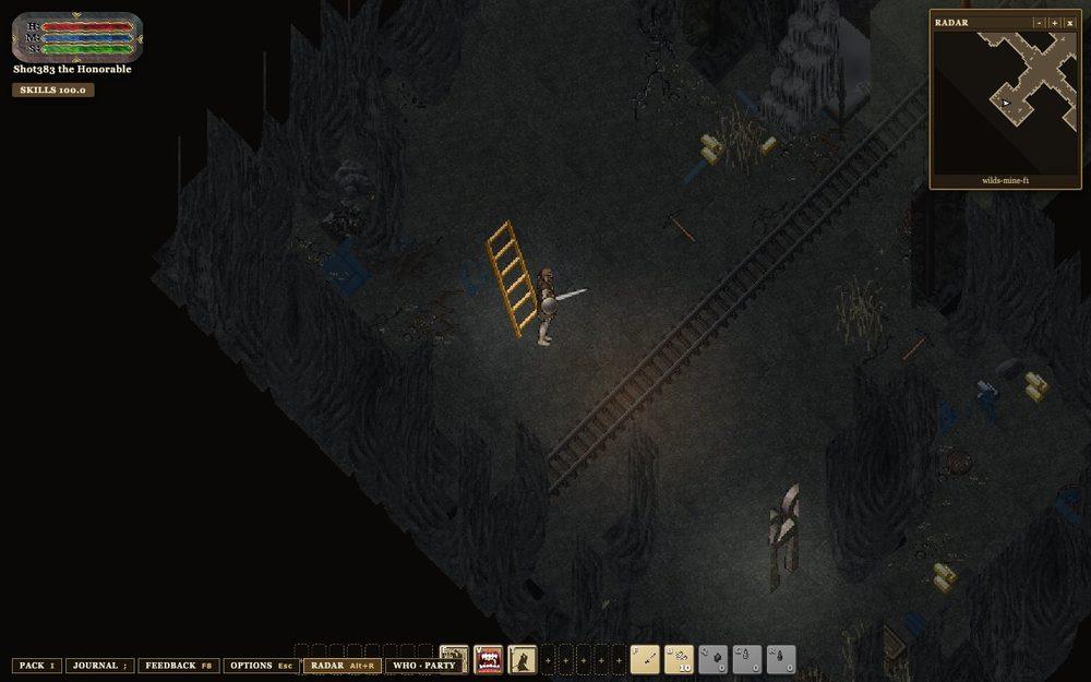 The Drowned Mine, in the game
