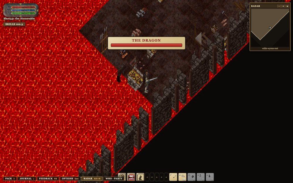 Wyrm's Rest, in the game