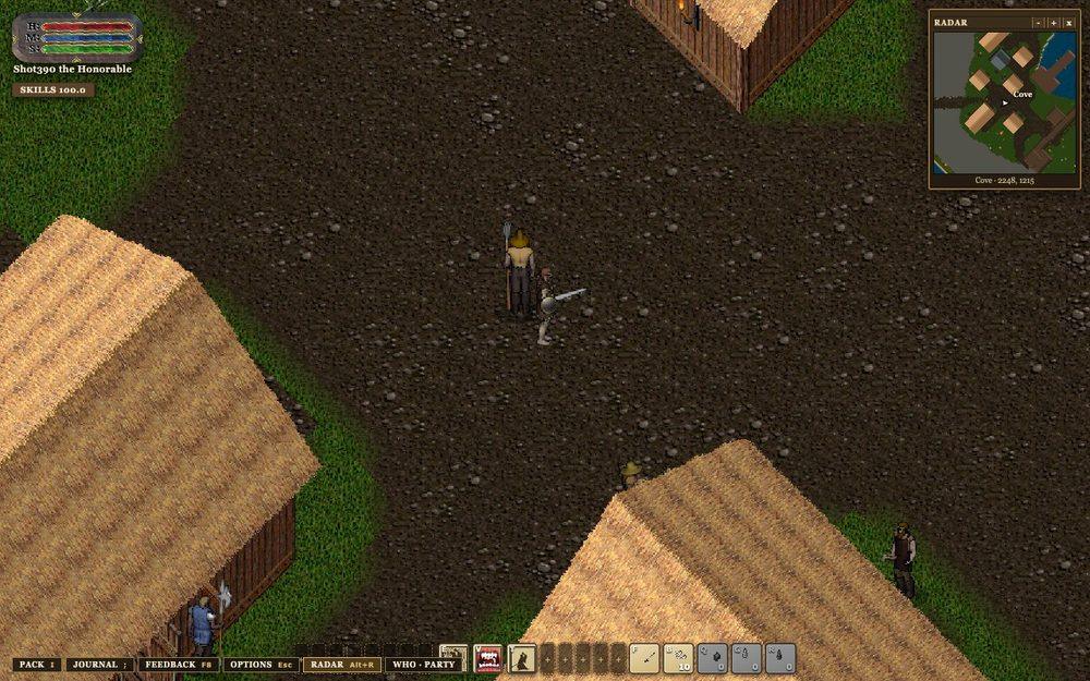 Cove, in the game