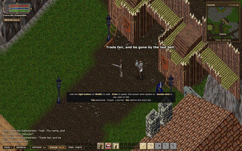 Delucia, the Night Exchange, in the game