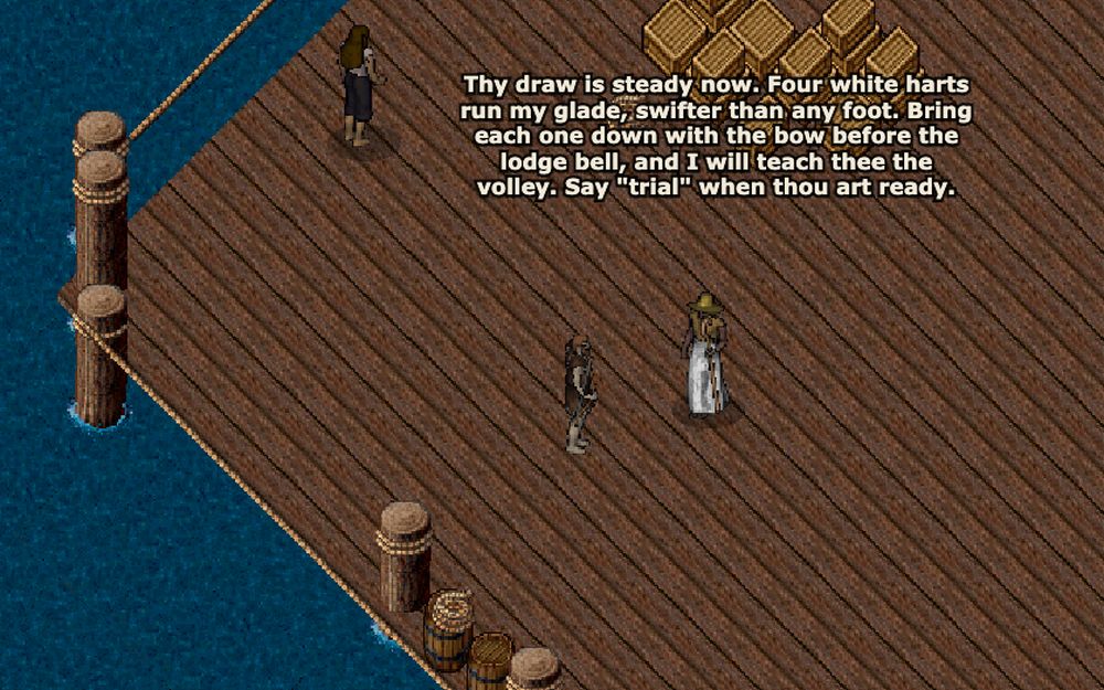 A master offers the trial